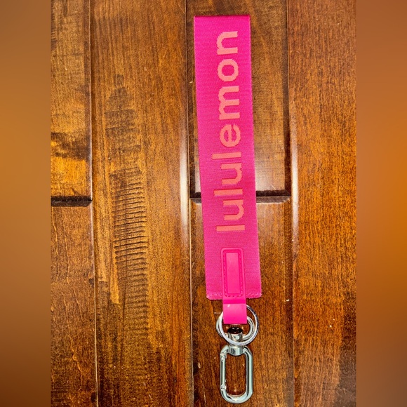 Lululemon Pink Keychain - Picture 2 of 4